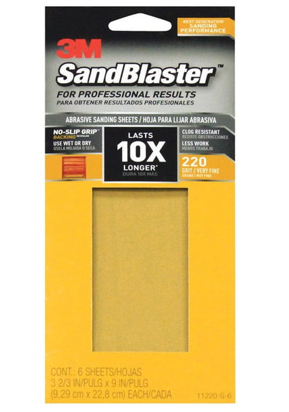 Wet Dry Sandpaper 80-3000 Grit Assortment 9x3.6'' Abrasive Paper Sheet Sanding 