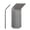 Black, variant on 50-Pack Reusable Bent Metal Straws, Stainless Steel Drinking Straws for 40 oz & 30 oz Tumblers Eco-Friendly Accessories for Smoothies, Coffee & Water Bottles(Silver)