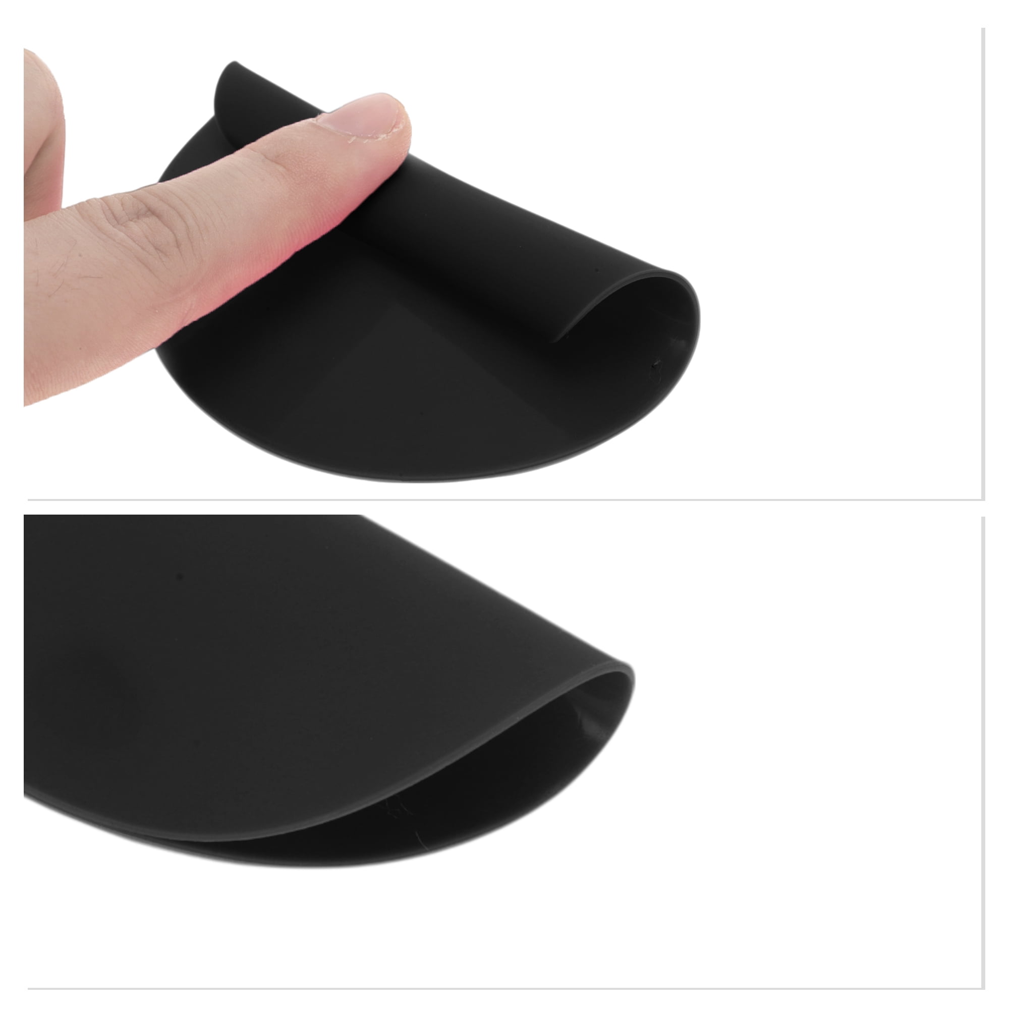 Unique Bargains Rollable Nail Art Stamping Mat 5 Pcs Black