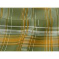 thumbnail image 4 of oneOone Viscose Jersey Light Green Fabric Madras Check Craft Projects Decor Fabric Printed By The Yard 60 Inch Wide, 4 of 5