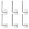 thumbnail image 1 of GOOHOCHY 6 ganchos de pared para sombreros, soporte para armario, expositor adhesivo para gorras de béisbol., 1 of 8