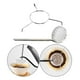 thumbnail image 5 of Filtros de : colador portátil reutilizable, uniformemente ligero, para cafetera, para , oficina,, 5 of 9