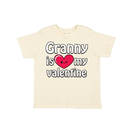 

Inktastic Granny is My Valentine Gift Toddler Boy or Toddler Girl T-Shirt