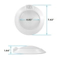 thumbnail image 5 of Luxrite 6 Inch LED Motion Sensor Ceiling Light, 3CCT 3000K 4000K 5000K, 13W, 1050LM, ETL 2-Pack, 5 of 7