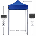 thumbnail image 5 of American Phoenix 5x5 ft Blue Pop up Canopy Tents Portable Commercial Fair Shelter, 5 of 5