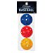 thumbnail image 2 of Champion Sports PLBBAR Baseball en Plastique 9 Po., Rouge, Bleu Royal & Jaune - Ensemble de 3, 2 of 3