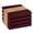 Burgundy Wine, variant on Twiny Threads Waffle Kitchen Towel 16"x26" Set of 4 - Brown