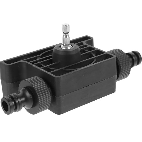 MLINS Hot Water Pump Electric Pump Self-priming Pump Small Water Pump 16.5X6cm Black