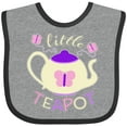 thumbnail image 3 of Inktastic Little Teapot Cute Teapot with Butterflies Boys or Girls Baby Bib, 3 of 4