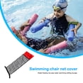thumbnail image 2 of Advancent Silla de salón para piscina, red para vacaciones, asiento de agua para exteriores, fiesta de ocio, anillo para adultos, accesorio de Deportes acuáticos Rojo, 2 of 6