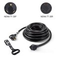thumbnail image 2 of Cable Matters 3 Prong 30 AMP RV Extension Cord 50 ft (30 AMP RV Power Cord 30 AMP Extension Cord) - 50 Feet (NEMA TT-30P to TT-30R), 2 of 7