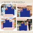 thumbnail image 5 of ABPETE Royal Blue Cylinder Covers Set of 3 Spandex Cylinder Stand Cover Cake Pedestal Stand Cloth Round Pillar Covers Cylinder Stands for Party Covers for Wedding Birthday Decor(Not Included Stands), 5 of 15
