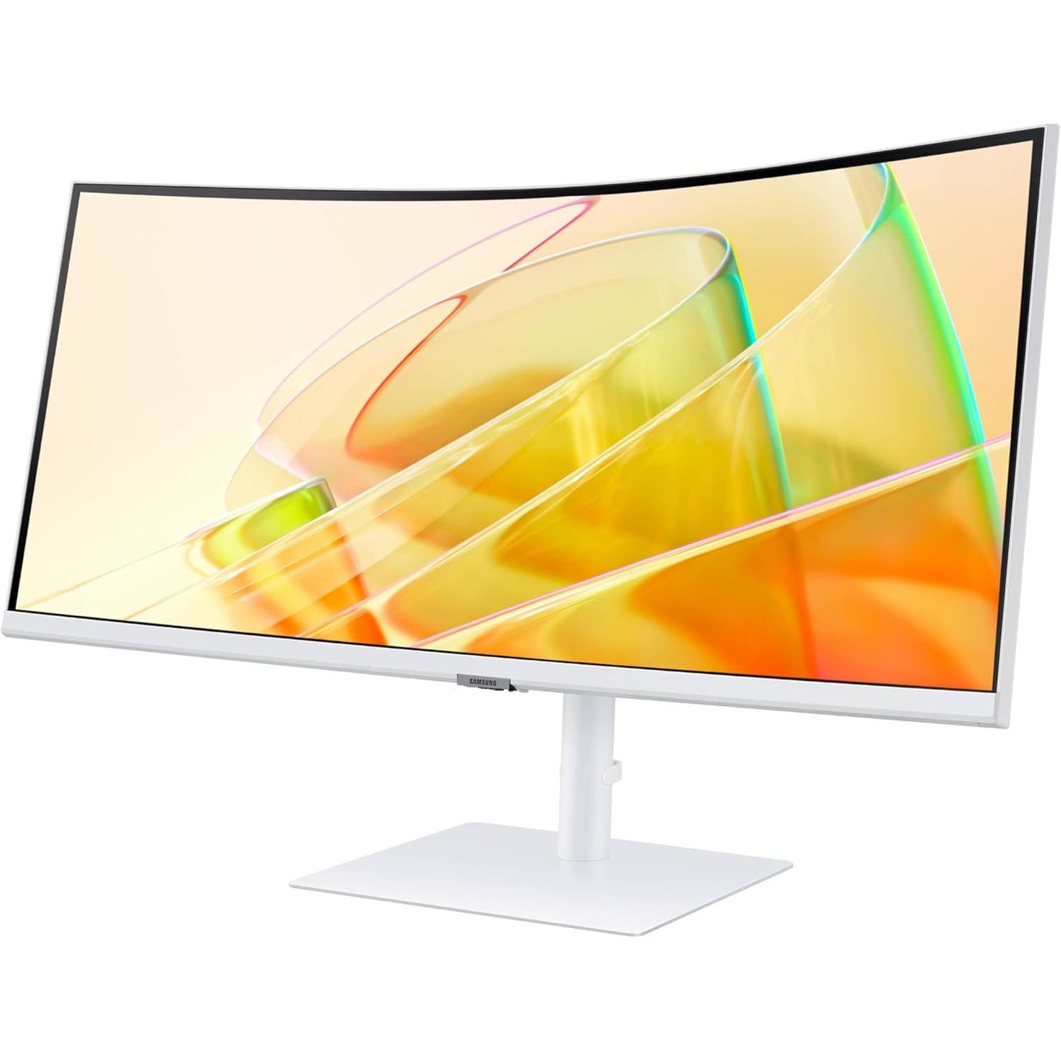 Samsung 34" ViewFinity S65TC Ultra-WQHD 100Hz AMD FreeSync HDR10 Curved Monitor Bundle with Tech Smart USA Elite Suite 18 Standard Editing Software Bundle + 2 Year CPS Enhanced Protection Pack