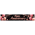 thumbnail image 4 of LUUFILx Happy Anniversary Day Banner Backdrop Decoration Celebration Party Supplies Balloon Gift Cupcake Display Event Background Decor Scene, 4 of 9