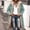 Mint Green, variant on QIYAGBSA Womens Long Winter Coat Soft Reversible Sherpa Lined Quilted Hooded Flap Pocket Outerwear (Army Green, 4XL)