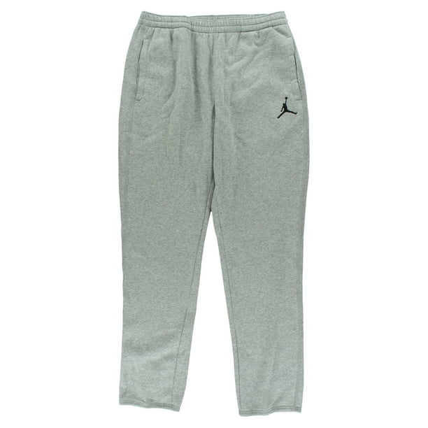 nike jordan jumpman cuffed joggers in grey