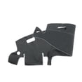 thumbnail image 1 of Funda de tablero de automóvil Unique Bargains para Dodge Ram 1500 98-01, tapete de interior central, trim de tablero, poliéster gris, 1 of 7