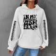 thumbnail image 2 of WEAIXIMIUNG Sweat-Shirt Rouge Femme Décontracté Football Sweat-Shirts Blouse Chemise Graphique Imprimé à Capuche Manches Longues Pull Sweat-Shirts, 2 of 6