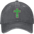 thumbnail image 1 of Jesus Saves Hat Christian Cross Bible Verse Golf Hats Retro Dad Baseball Caps, 1 of 8