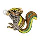 thumbnail image 1 of Broche de Aleación de Animales de ardilla perfecl amarillo, 1 of 8