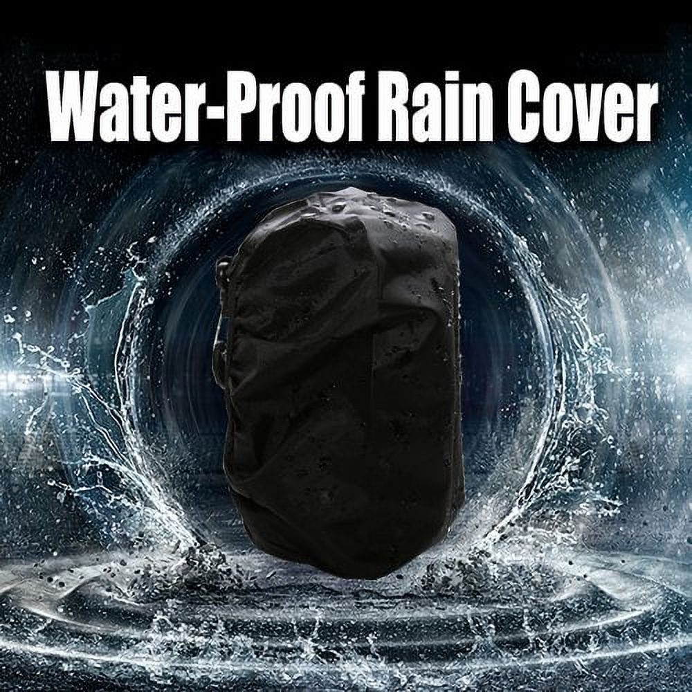 Foto&Tech 3 Pieces 5MM EXTRA THICK WATERPROOF Rain Cover Neoprene Lens and Flannel Collar Lens Bag with Adjustable Drawstring & Swivel Clip for Canon Nikon Sony Olympus Cameras (Small,Medium, Large) - image 2 of 4