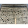 thumbnail image 5 of 8X10 Gabbeh tribal landscape design Handmade Wool Rug # 12817, 5 of 10
