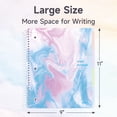 thumbnail image 3 of Deli 5 Subject Spiral Notebook,8.5" x 11" ,College Ruled, 200 Sheets, Hardcover with Dividers & Tabs,2 Pack, 3 of 7