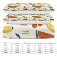 thumbnail image 2 of HAHDAXIA Fruit Pattern Bedding Solid Comforter Set for All Seasons,3 Pieces(1 Comforter+2 Pillowcases),Soft Microfiber Bedding Set Queen(90"x90"), 2 of 7