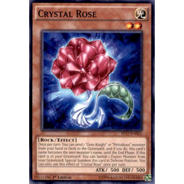 Yugioh Star Pack Battle Royal Crystal Rose Sp17 En021 Walmart Com Yugioh Star Pack Battle Royal Crystal Rose Sp17 En021 Walmart Com