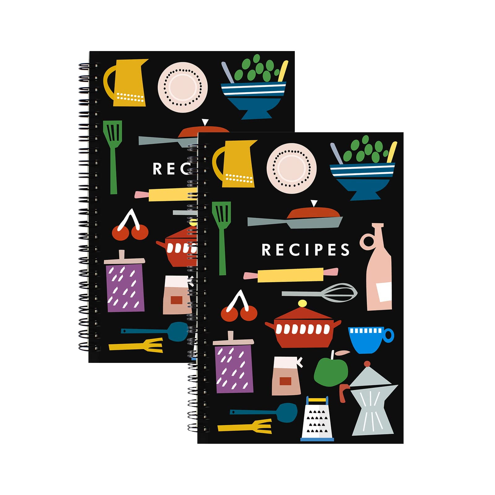 1 Pack 8.5 x 11 Recipe Book to Write in Your Own Recipes, Blank Recipe  Notebook, Spiral Cookbook Recipe Journal Notebook Include 120 Recipes Page  (Farmhouse) 