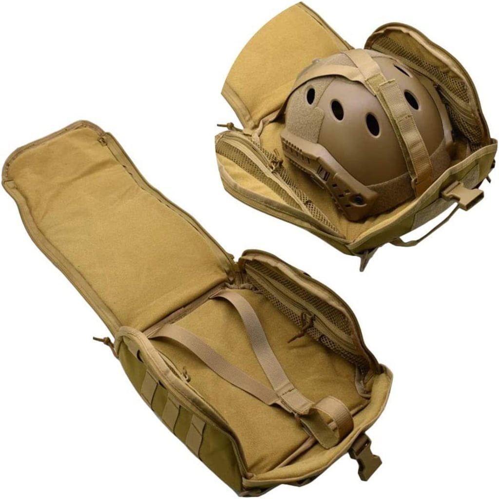 FENOHREFE Tacticals Helmet Bag Storage Bag for Airsofts Helmet Motorcycles Helmet Molles Helmet Bag Carrying