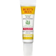 Burt's Bees Natural Acne Solutions Maximum Strength Spot Treatment Cream 0.5 oz (Pack of 4)