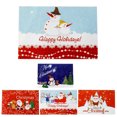 thumbnail image 3 of Christmas Placemat Cup Mat Set  Titular De Vajilla - de santa, Individuales durante el día Macarena Estera de tabla de la Navidad, 3 of 8
