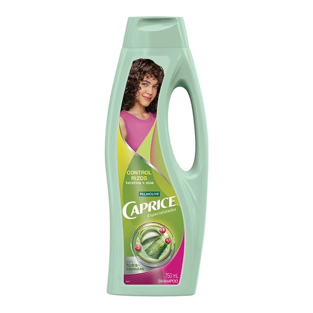 Shampoo Caprice Especialidades Rizos Definidos Con Keratina y Aloe 750 ml