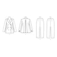 thumbnail image 5 of Vogue Sewing Pattern 2056 - Misses' Jacket and Skirt, Size: Y5 (18-20-22-24-26), 5 of 5