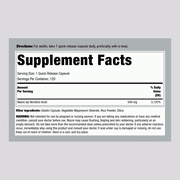 Niacin 500mg | 120 Capsules | Supplement for Men and Women | by Piping Rock
