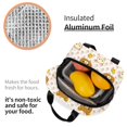thumbnail image 3 of Sleek Relaxing Bear Figure Lunch Tote Insulated Lunch Box Unisex Adult Reusable Thermal Meal Prep Bag, 3 of 6