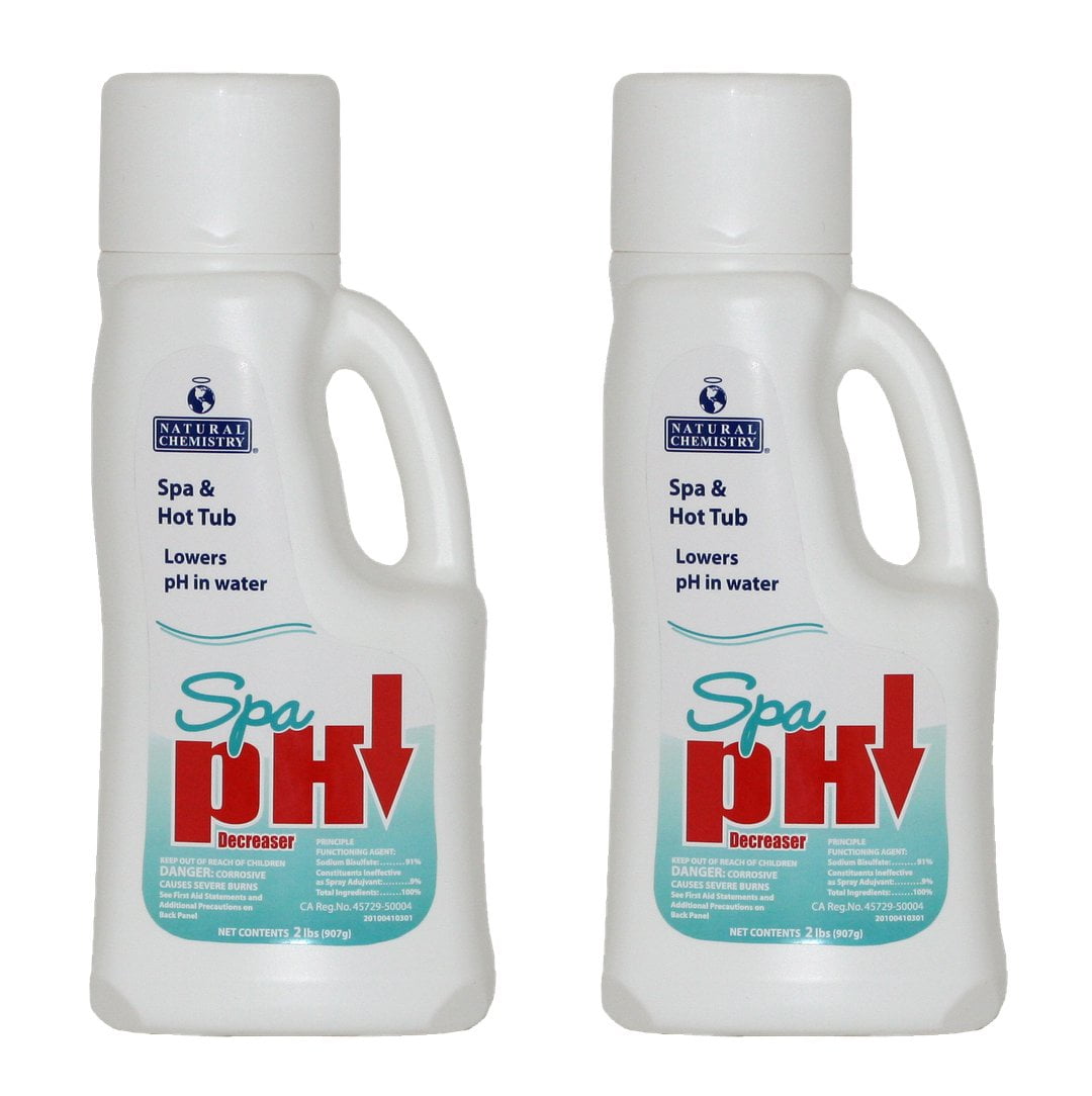 2) Natural Chemistry 04103 Hot Tub Spa Chemical pH Down Decreaser 2