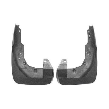 Plasticolor Universal Ford Mud Guards With Logo - 9x15 Inches, Set Of 2