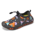 thumbnail image 6 of Entyinea Barefoot Water Shoes Kids, 2025 New Girls Boys Comfortable Beach Outdoor Lightweight Breathable Non Slip Hiking Shoes Dark Gray for Size 1.5, 6 of 6