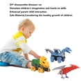 thumbnail image 3 of Pequeño Juguete Del Coche Del Dinosaurio, Juguete Eléctrico Del Coche Del Dinosaurio Del Desmontaje De La Seguridad Para La Vida Diaria, 3 of 7
