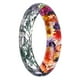 thumbnail image 5 of Flores Secas de Plástico Lucite Hechas con Incrustaciones de Resina Brazalete de para Mujer Salvador Pulseras de flores secas, 5 of 9
