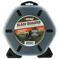 Echo 330095071 Black Diamond 1 Lb 253' Donut .095" Gauge Twisted String Trimmer
