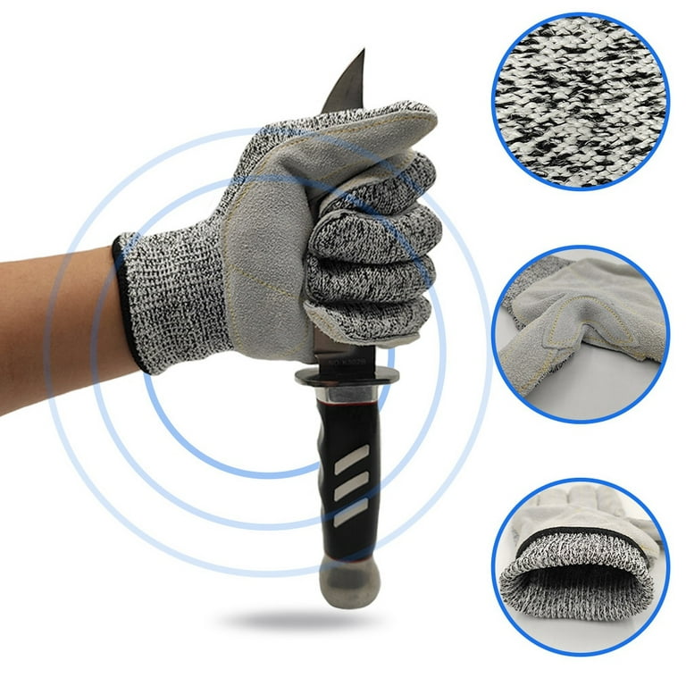 Wear-Resistant Gloves Cut Resistant Gloves Work Safety Gloves for Men and  Women for Working Protection 