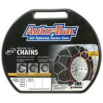 Peerless Chain 0231810  AutoTrac Tire Chains, 1 Pair, Self-Tightening for Winter Safety