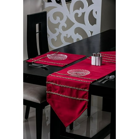 WPM Designer Collection Home Décor Jute Design Fabric Table Runner Magnificent Home Decor Designer Fabric WPM Designer Collection Home Décor Jute Design Fabric Table Runner Magnificent Home Decor Designer Fabric