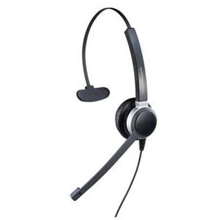 - Addasound Crystal 2801 Headset - Mono - Wired - 150 Hz - 6.80 Khz - Over-the-head - Monaural - Supra-aural (add-crystal2801)