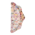 thumbnail image 1 of Peine Floral Portátil Colorido 1 Pc de Bargains Únicos Hoja de Acetato, 1 of 6