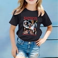 thumbnail image 2 of SgJHXb T-Shirt Graphique à Manches Courtes pour Filles, Mélange Décontracté, Col Rond, pour Enfants, Tenue de Jeu Confortable et Quotidienne, T-Shirts pour Filles Tailles 12-13 Ans, 2 of 4