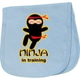 thumbnail image 2 of Inktastic Ninja in Training Baby Burp Cloth, 2 of 3